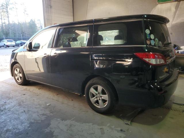 JN8AE2KP9E9102125 - 2014 NISSAN QUEST S BLACK photo 2