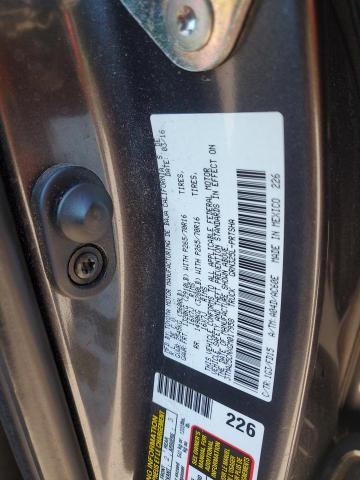 3TMAZ5CNXGM017958 - 2016 TOYOTA TACOMA DOUBLE CAB GRAY photo 12