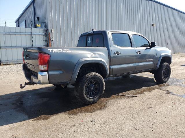 3TMAZ5CNXGM017958 - 2016 TOYOTA TACOMA DOUBLE CAB GRAY photo 3