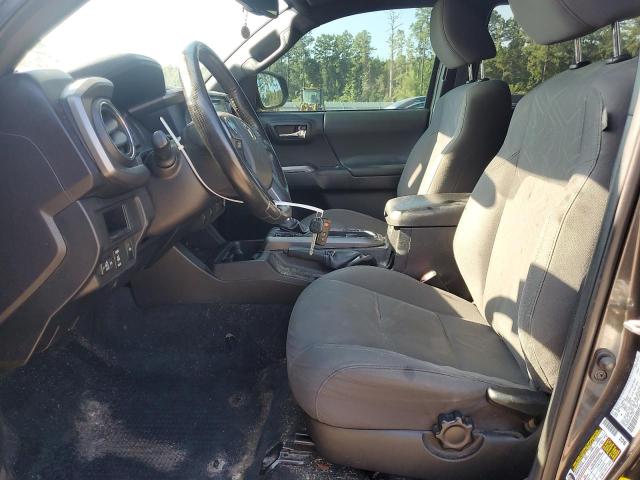 3TMAZ5CNXGM017958 - 2016 TOYOTA TACOMA DOUBLE CAB GRAY photo 7