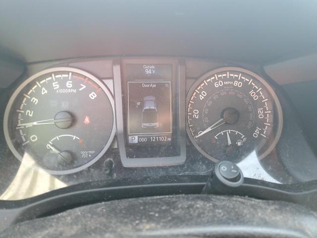 3TMAZ5CNXGM017958 - 2016 TOYOTA TACOMA DOUBLE CAB GRAY photo 9