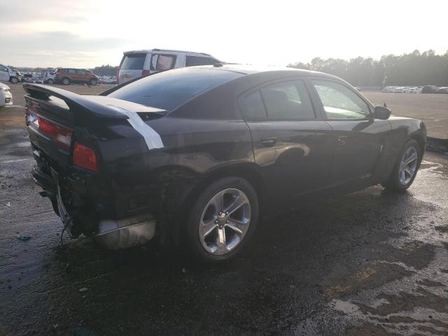 2C3CDXBG7EH154894 - 2014 DODGE CHARGER SE BLACK photo 3