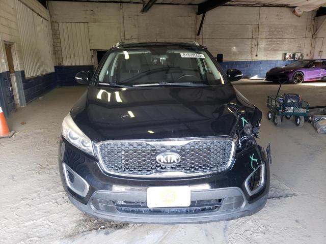 5XYPGDA50GG131705 - 2016 KIA SORENTO LX BLACK photo 5