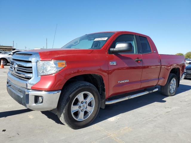 5TFUY5F17HX613646 - 2017 TOYOTA TUNDRA DOUBLE CAB SR RED photo 1