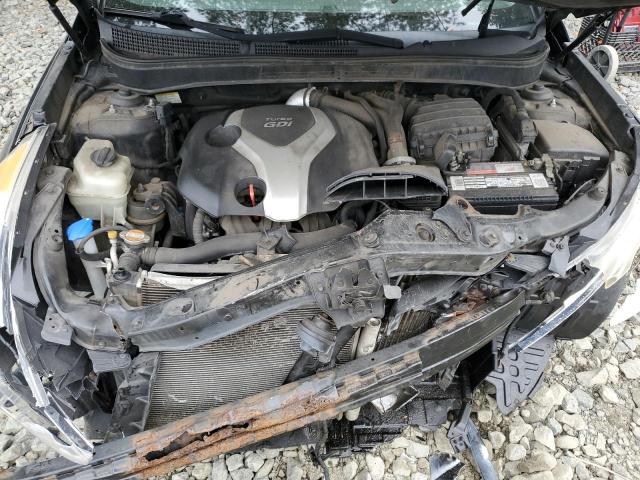 5NPEC4AB6CH398052 - 2012 HYUNDAI SONATA SE BLACK photo 11