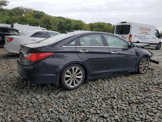 5NPEC4AB6CH398052 - 2012 HYUNDAI SONATA SE BLACK photo 3