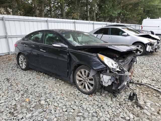 5NPEC4AB6CH398052 - 2012 HYUNDAI SONATA SE BLACK photo 4