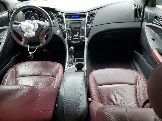 5NPEC4AB6CH398052 - 2012 HYUNDAI SONATA SE BLACK photo 8