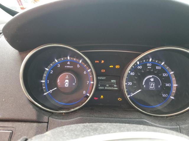 5NPEC4AB6CH398052 - 2012 HYUNDAI SONATA SE BLACK photo 9