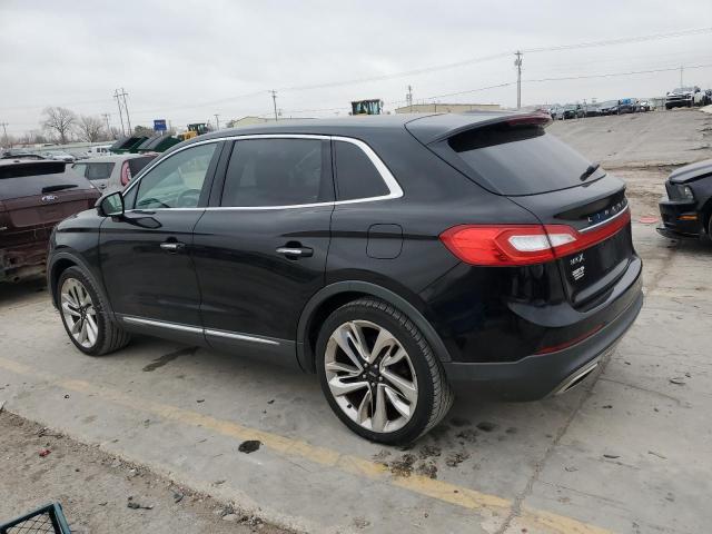 2LMTJ6LR2GBL66297 - 2016 LINCOLN MKX RESERVE Սև լուսանկար 2