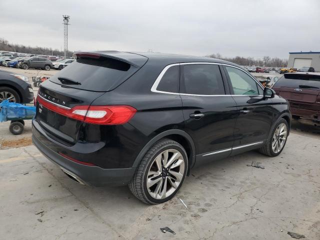 2LMTJ6LR2GBL66297 - 2016 LINCOLN MKX RESERVE Սև լուսանկար 3