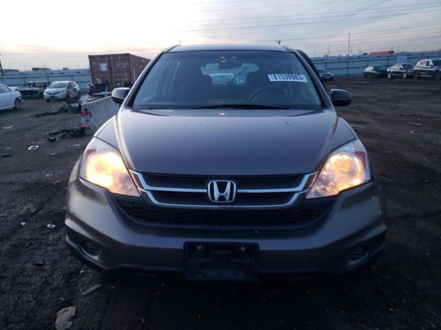 5J6RE4H37BL015105 - 2011 HONDA CR-V LX GRAY photo 5