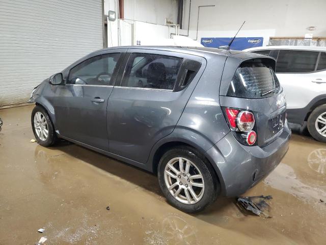 1G1JC6SH7D4124985 - 2013 CHEVROLET SONIC LT GRAY photo 2