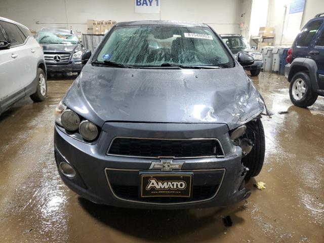 1G1JC6SH7D4124985 - 2013 CHEVROLET SONIC LT GRAY photo 5