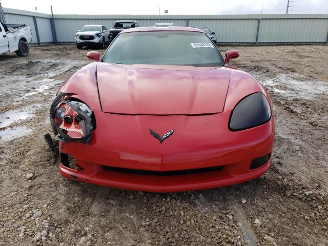 1G1YY26U075119626 - 2007 CHEVROLET CORVETTE RED photo 5