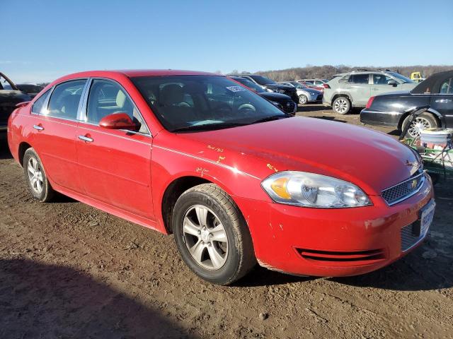 2G1WA5E35C1206617 - 2012 CHEVROLET IMPALA LS RED photo 4