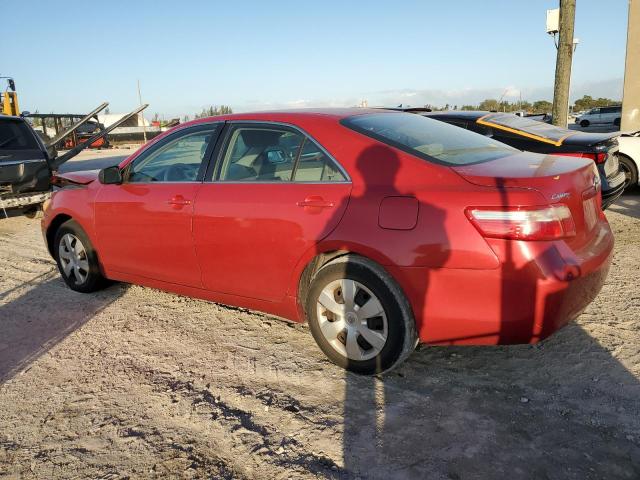 4T1BE46K97U177817 - 2007 TOYOTA CAMRY CE RED photo 2