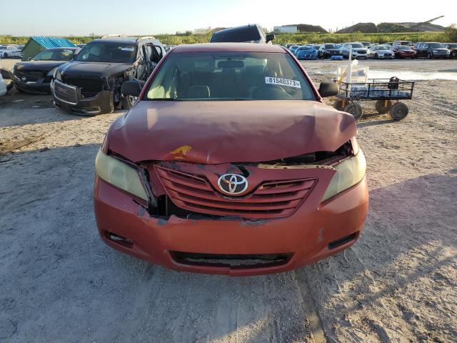 4T1BE46K97U177817 - 2007 TOYOTA CAMRY CE RED photo 5