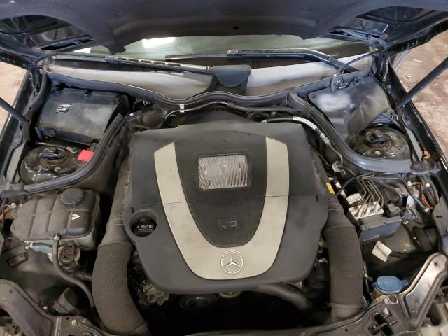 WDBTK56F98F255057 - 2008 MERCEDES-BENZ CLK 350 შავი ფოტო 11