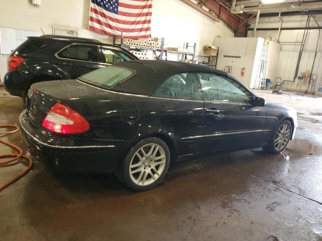 WDBTK56F98F255057 - 2008 MERCEDES-BENZ CLK 350 შავი ფოტო 3