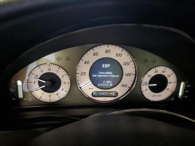 WDBTK56F98F255057 - 2008 MERCEDES-BENZ CLK 350 შავი ფოტო 9