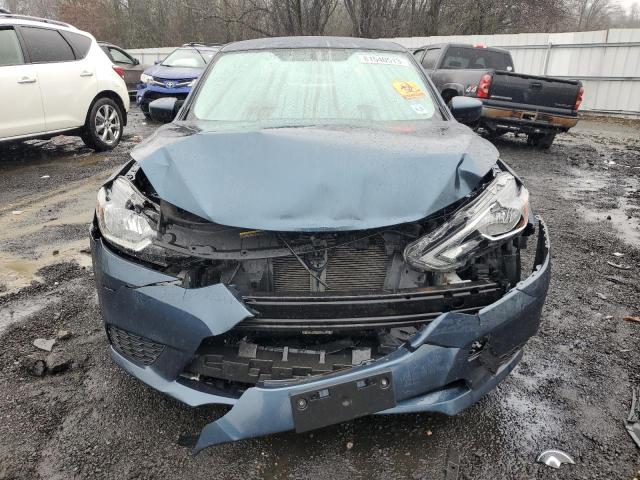 3N1AB7AP5GY289222 - 2016 NISSAN SENTRA S BLUE photo 5