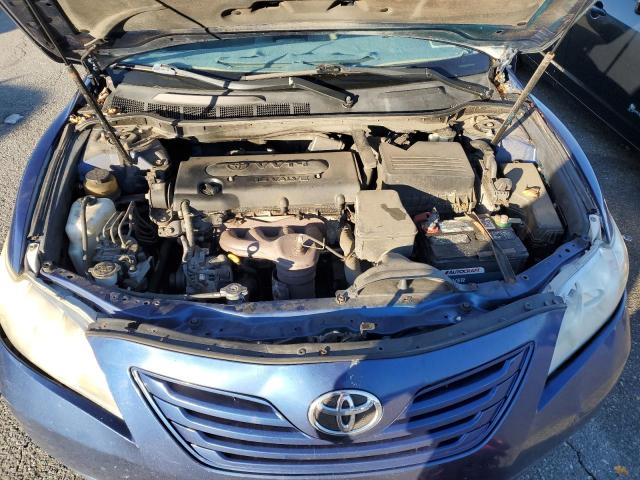 4T1BE46K07U154488 - 2007 TOYOTA CAMRY CE BLUE photo 11