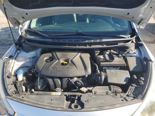 KNAFK4A63F5313583 - 2015 KIA FORTE LX SILVER photo 11