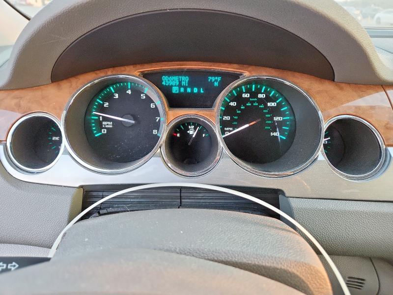 5GAKRBED6BJ412265 - 2011 BUICK ENCLAVE CXL SILVER photo 9