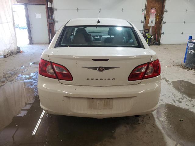 1C3LC46J38N142499 - 2008 CHRYSLER SEBRING LX WHITE photo 6