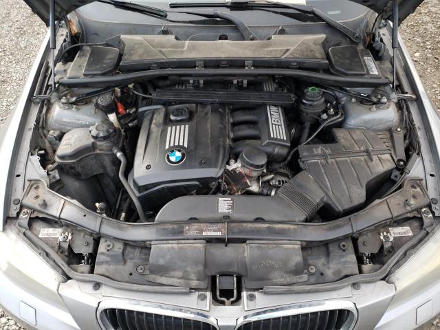 WBAPK7C51BA973357 - 2011 BMW 328 XI GRAY photo 11