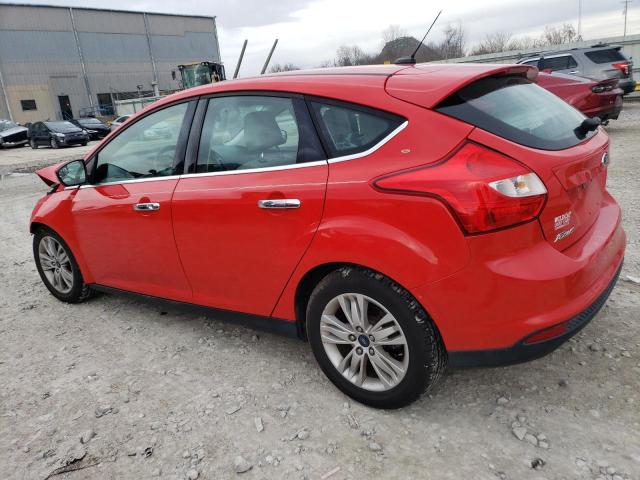 1FAHP3M20CL341869 - 2012 FORD FOCUS SEL RED photo 2