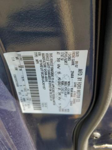 1FMEU73E28UA30157 - 2008 FORD EXPLORER XLT ლურჯი ფოტო 13