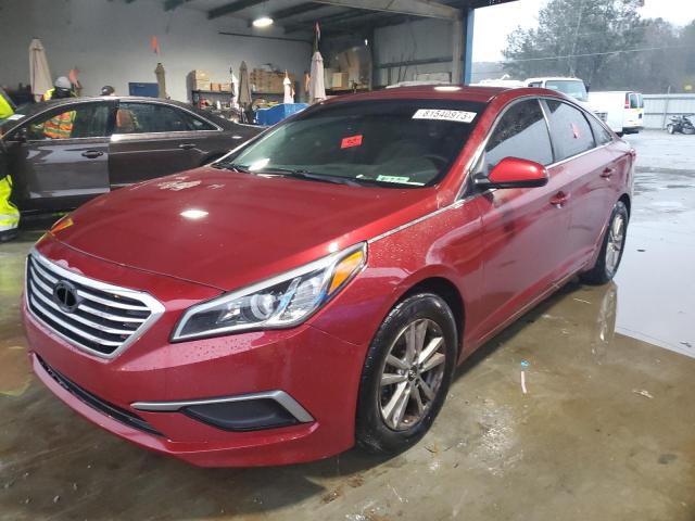 5NPE24AFXGH386983 - 2016 HYUNDAI SONATA SE RED photo 1