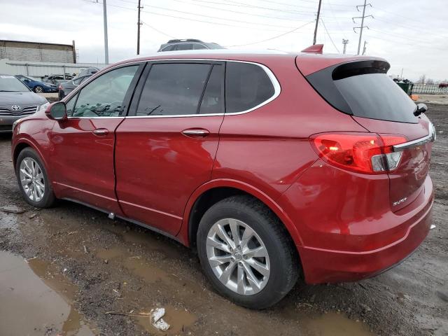 LRBFX1SAXJD008147 - 2018 BUICK ENVISION ESSENCE Կարմիր լուսանկար 2