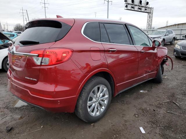 LRBFX1SAXJD008147 - 2018 BUICK ENVISION ESSENCE Կարմիր լուսանկար 3