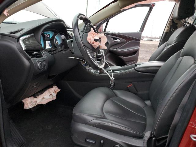 LRBFX1SAXJD008147 - 2018 BUICK ENVISION ESSENCE Կարմիր լուսանկար 7