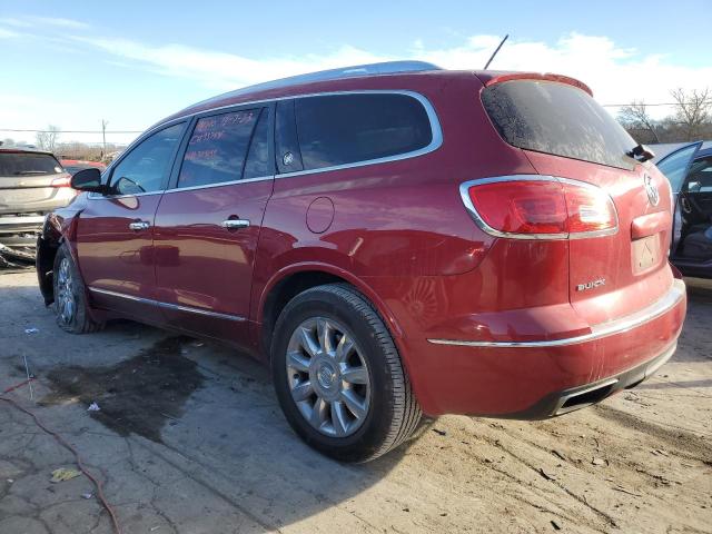 5GAKRBKDXEJ303459 - 2014 BUICK ENCLAVE RED photo 2