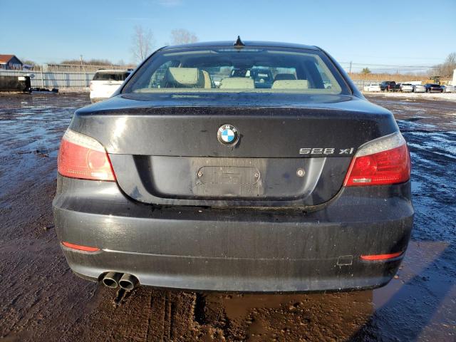 WBANV13578BZ47134 - 2008 BMW 528 XI BLACK photo 6