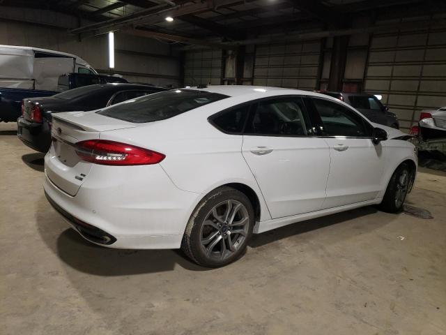 3FA6P0T96HR410948 - 2017 FORD FUSION SE WHITE photo 3