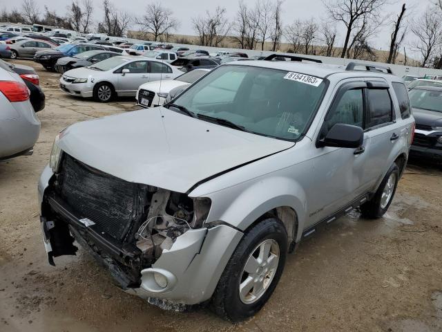 1FMCU03Z78KA52846 - 2008 FORD ESCAPE XLT SILVER photo 1