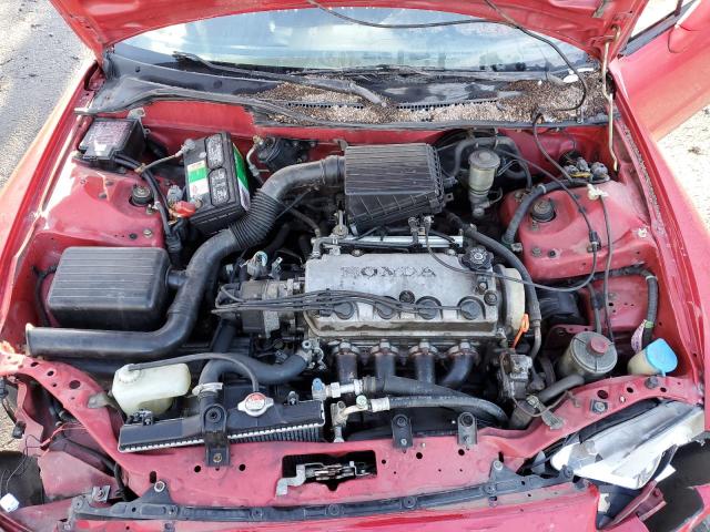 JHMEH6246TS002148 - 1996 HONDA CIVIC DEL SOL S RED photo 11