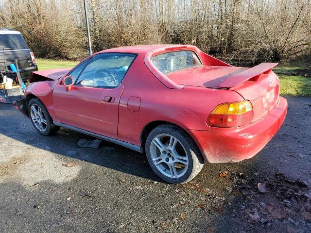 JHMEH6246TS002148 - 1996 HONDA CIVIC DEL SOL S RED photo 2