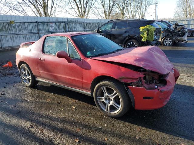 JHMEH6246TS002148 - 1996 HONDA CIVIC DEL SOL S RED photo 4