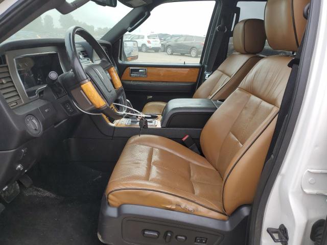 5LMJJ3J5XCEL02912 - 2012 LINCOLN NAVIGATOR L WHITE photo 7