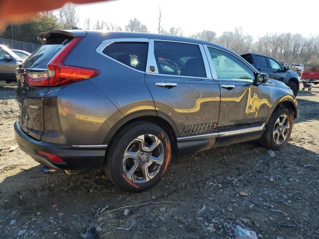 7FARW2H52JE104997 - 2018 HONDA CR-V EX GRAY photo 3