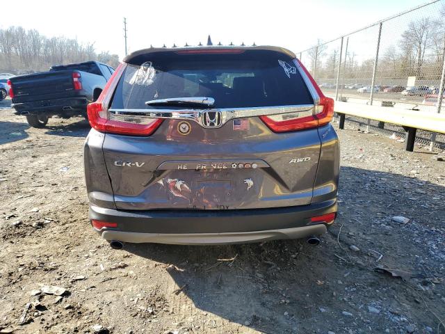 7FARW2H52JE104997 - 2018 HONDA CR-V EX GRAY photo 6