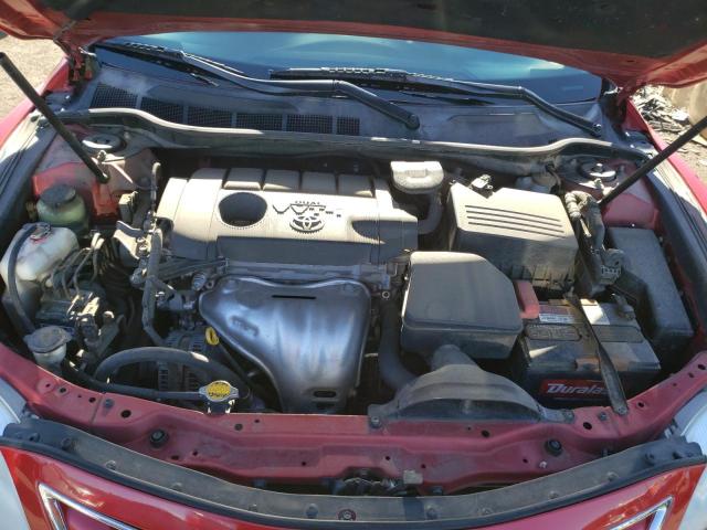 4T1BF3EK0AU567172 - 2010 TOYOTA CAMRY BASE RED photo 11