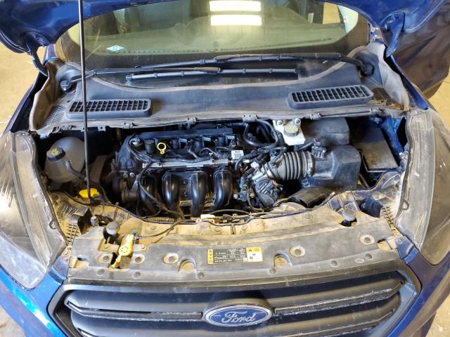 1FMCU0F75KUB26612 - 2019 FORD ESCAPE S BLUE photo 12