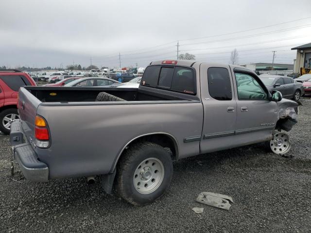 5TBBT44111S161250 - 2001 TOYOTA TUNDRA ACCESS CAB ვერცხლისფერი ფოტო 3